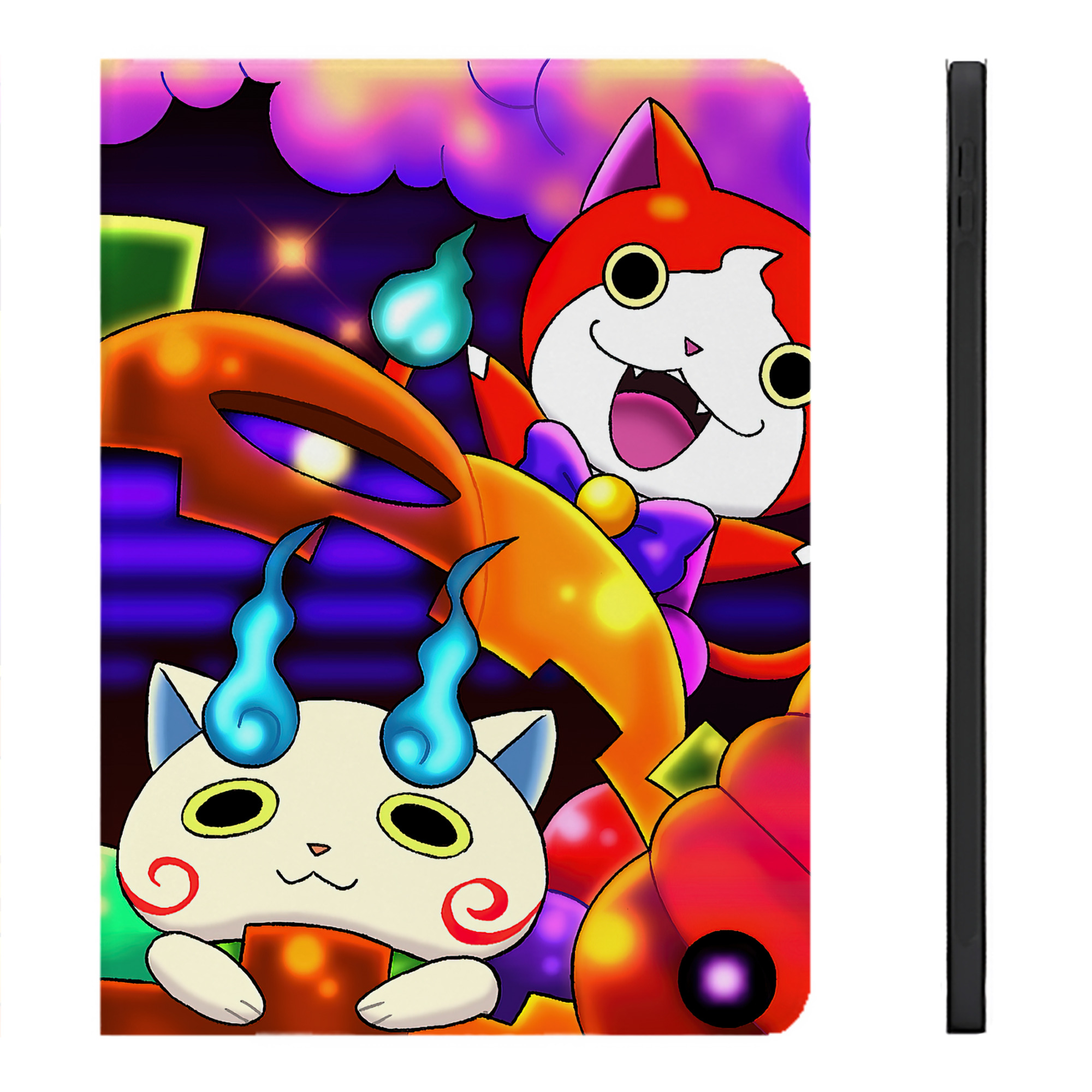 （画像用） 妖怪ウォッチ Yo-kai Watch IPadケース ペンホルダー付き ブックスタイルデザイン